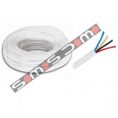 Bobina 100 m de Cable de Alarma de 4 hilos