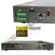 Videograbador IP 3G, 4 canales vídeo y 4 audio, HDMI 1080p