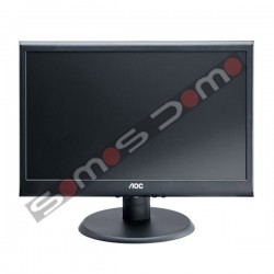 Monitor CCTV LED 19" AOC E950SWNK color negro. VGA . 1366x768