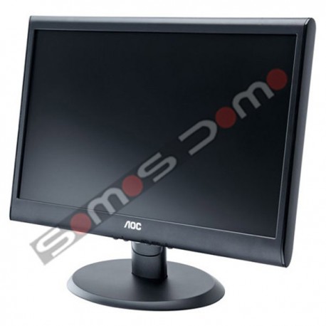 Monitor CCTV LED 22" AOC E2250SWNK Color Negro. VGA . Full HD 1920 x 1080