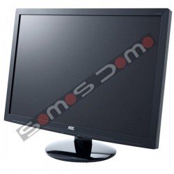 Monitor CCTV LED 27" AOC E2795VH MMEDIA HDMI DVI . Color Negro . Full HD 1920 x 1080