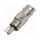 Conector BNC hembra a RCA macho