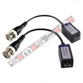 Transceptor pasivo de vídeo (balun), incluye transmisor y receptor