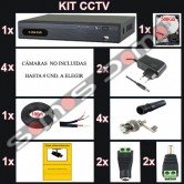 Kit videovigilancia sin cámaras