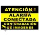 Cartel disuarorio alarma conectada